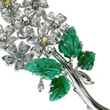 フラワー ブローチ兼用 エメラルド 3.90ct ダイヤモンド(トリートメント込） 0.63ct ペンダントトップ K18WGホワイトゴールド 18金/K14WGホワイトゴールド 14金 8.6g レディース
【中古】【真子質店】【NN】




【IMaTx】