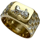 15号【CELINE/セリーヌ】 馬車モチーフ ダイヤモンド 0.03ct リング・指輪 K18ゴールド 18金/Pt900プラチナ 11.5g レディース
【中古】【真子質店】【BL】




【IMoMiD】