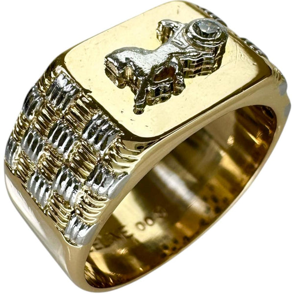 15号【CELINE/セリーヌ】 馬車モチーフ ダイヤモンド 0.03ct リング・指輪 K18ゴールド 18金/Pt900プラチナ 11.5g レディース
【中古】【真子質店】【BL】




【IMoMiD】