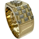15号【CELINE/セリーヌ】 馬車モチーフ ダイヤモンド 0.03ct リング・指輪 K18ゴールド 18金/Pt900プラチナ 11.5g レディース
【中古】【真子質店】【BL】




【IMoMiD】