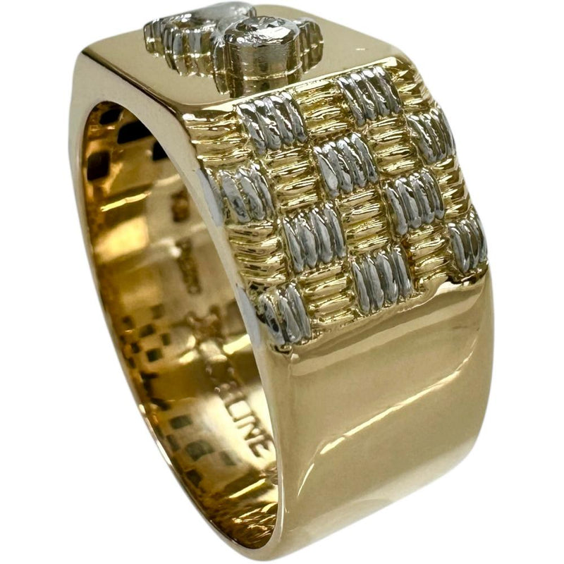 15号【CELINE/セリーヌ】 馬車モチーフ ダイヤモンド 0.03ct リング・指輪 K18ゴールド 18金/Pt900プラチナ 11.5g レディース
【中古】【真子質店】【BL】




【IMoMiD】