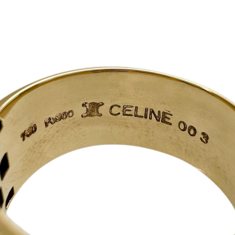 15号【CELINE/セリーヌ】 馬車モチーフ ダイヤモンド 0.03ct リング・指輪 K18ゴールド 18金/Pt900プラチナ 11.5g レディース
【中古】【真子質店】【BL】




【IMoMiD】