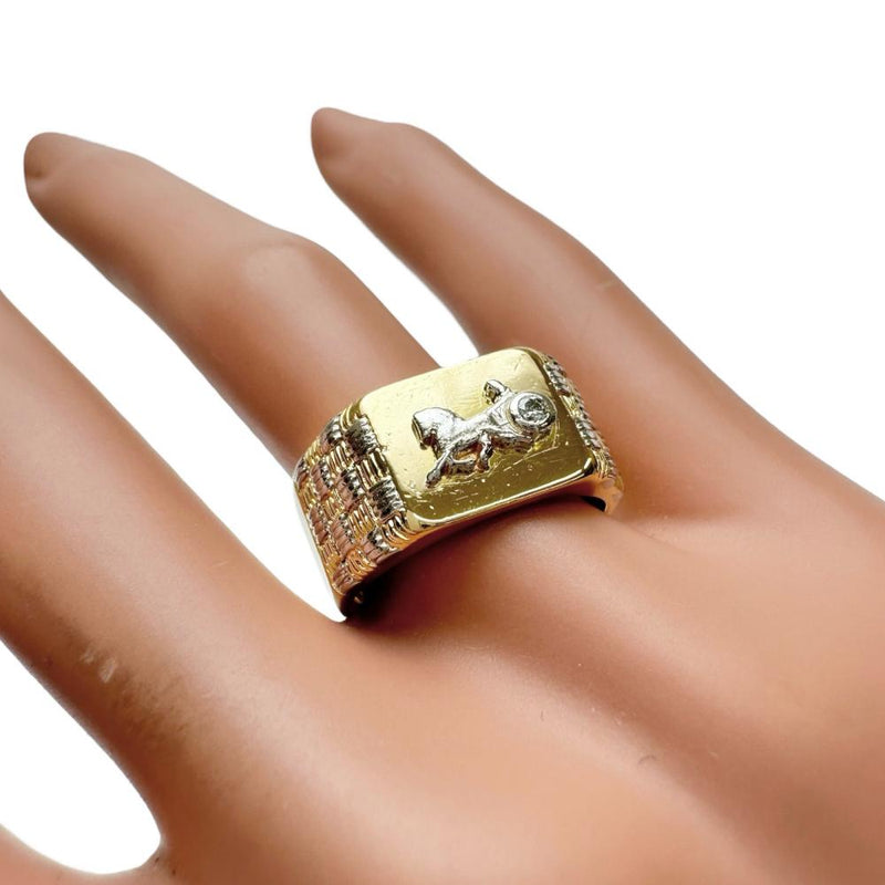 15号【CELINE/セリーヌ】 馬車モチーフ ダイヤモンド 0.03ct リング・指輪 K18ゴールド 18金/Pt900プラチナ 11.5g レディース
【中古】【真子質店】【BL】




【IMoMiD】
