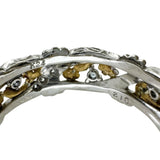 18号 大きいサイズ ダイヤモンド／青石 0.12/0.09ct リング・指輪 Pt900プラチナ/K24ゴールド 24金（純金） 8.4g レディース
【中古】【真子質店】【NN】




【YYx】