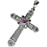 クロス/十字架 ピンクサファイア ダイヤモンド 0.06ct ペンダントトップ K18WGホワイトゴールド 18金 2.7g レディース
【中古】【真子質店】【NN】




【MaSY】
