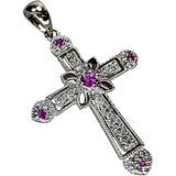 クロス/十字架 ピンクサファイア ダイヤモンド 0.06ct ペンダントトップ K18WGホワイトゴールド 18金 2.7g レディース
【中古】【真子質店】【NN】




【MaSY】