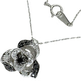 フラワー ダイヤモンド/ブラックダイヤモンド 0.14ct ネックレス K18WGホワイトゴールド 18金 2.7g 40cm レディース
【中古】【真子質店】【NN】




【MaMiMo】