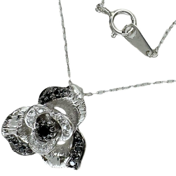 フラワー ダイヤモンド/ブラックダイヤモンド 0.14ct ネックレス K18WGホワイトゴールド 18金 2.7g 40cm レディース
【中古】【真子質店】【NN】




【MaMiMo】