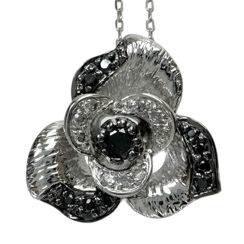 フラワー ダイヤモンド/ブラックダイヤモンド 0.14ct ネックレス K18WGホワイトゴールド 18金 2.7g 40cm レディース
【中古】【真子質店】【NN】




【MaMiMo】