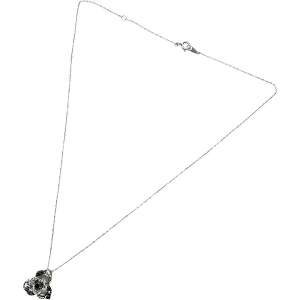 フラワー ダイヤモンド/ブラックダイヤモンド 0.14ct ネックレス K18WGホワイトゴールド 18金 2.7g 40cm レディース
【中古】【真子質店】【NN】




【MaMiMo】