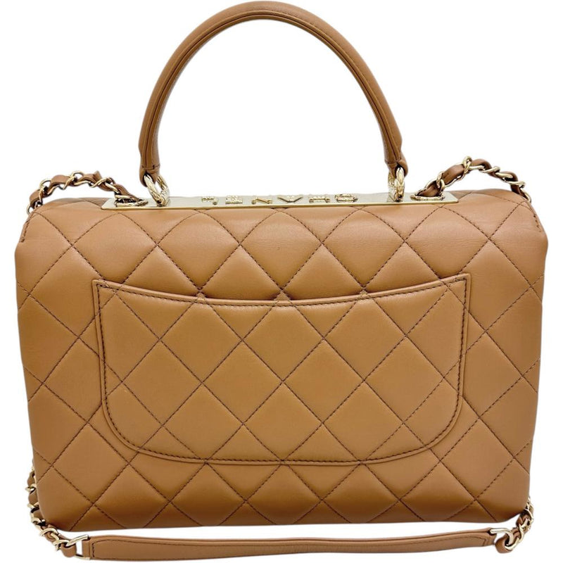 【CHANEL/シャネル】 トレンディCC トップハンドル 2WAYショルダーバッグ シリアルプレート有 ハンドバッグ レザー ベージュ レディース【中古】【真子質店】【BL】




【YIxx】