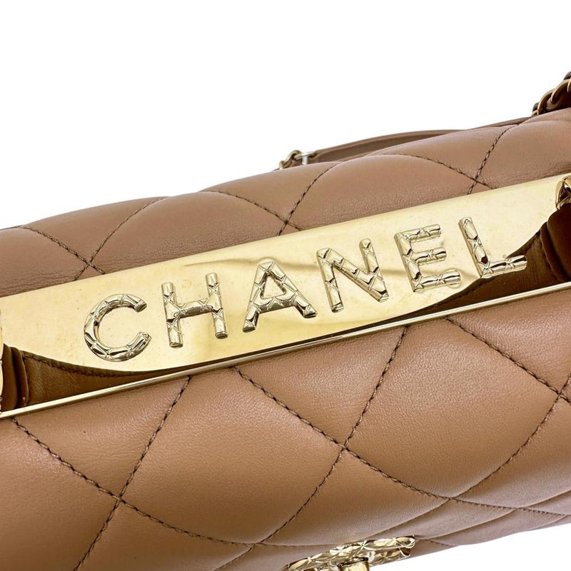 【CHANEL/シャネル】 トレンディCC トップハンドル 2WAYショルダーバッグ シリアルプレート有 ハンドバッグ レザー ベージュ レディース【中古】【真子質店】【BL】




【YIxx】