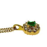 エメラルド 0.20ct ダイヤモンド 計0.23ct ネックレス K18ゴールド 18金 3.5g 40cm レディース
【中古】【真子質店】【NN】




【DSx】