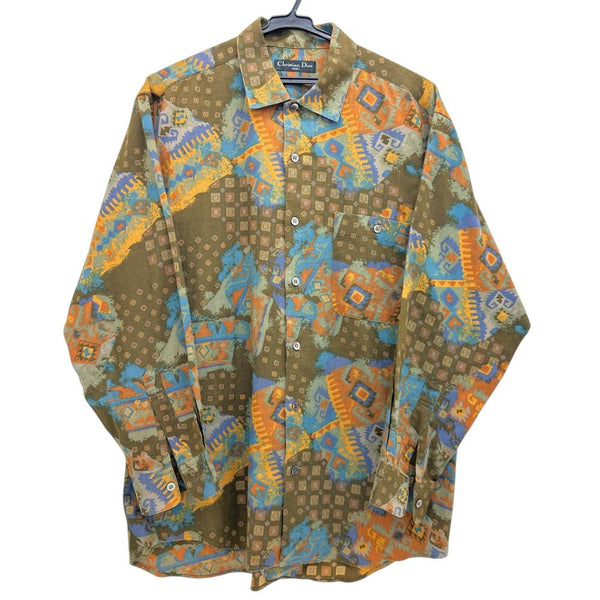 【Christian Dior/クリスチャンディオール】 マルチカラー 長袖Ｔシャツ コットン100％ ブラウン/イエロー メンズ【中古】【真子質店】【GD】




【Dx】