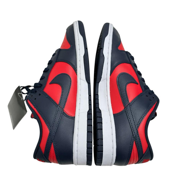 【NIKE/ナイキ】 DV0833-601 NIKE DUNK LOW RETRO スニーカー/天然皮革　合成繊維 ネイビー/レッド メンズ【中古】【真子質店】【GD】




【Mox】
