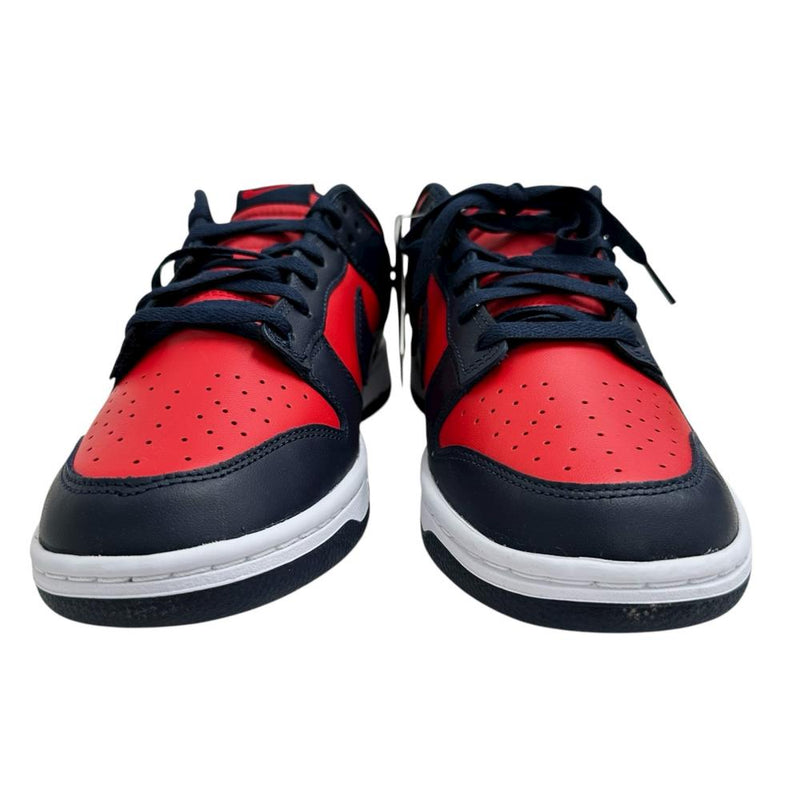 【NIKE/ナイキ】 DV0833-601 NIKE DUNK LOW RETRO スニーカー/天然皮革　合成繊維 ネイビー/レッド メンズ【中古】【真子質店】【GD】




【Mox】