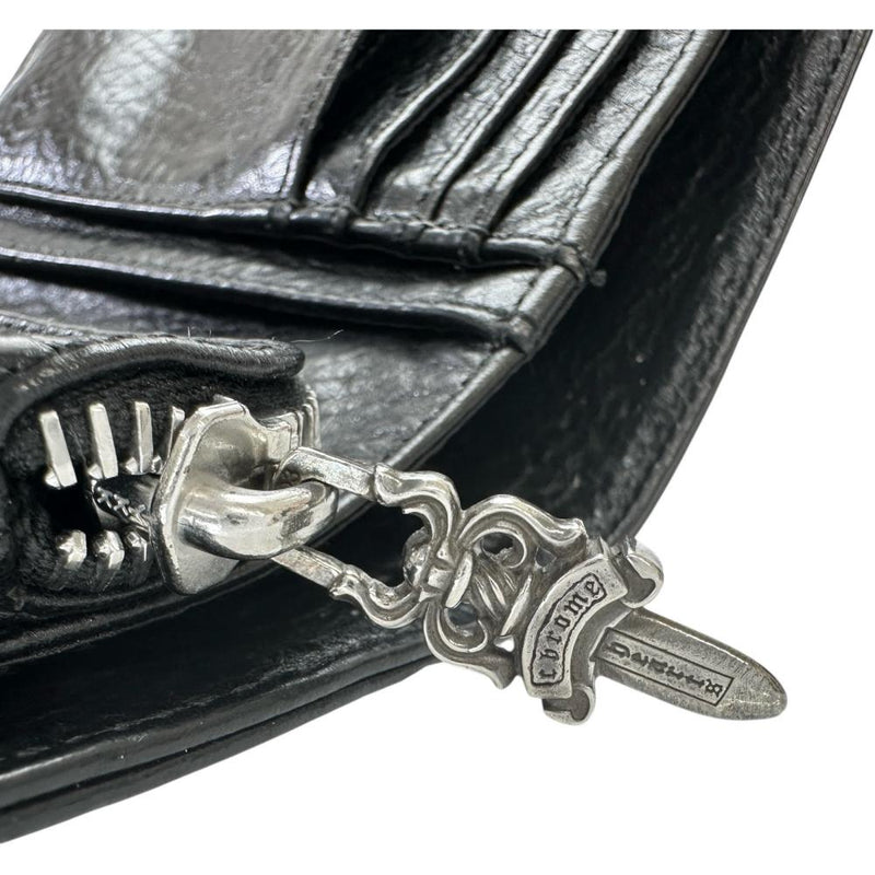 【CHROME HEARTS/クロムハーツ】 JOEY SCRLL LBL HUY WT インボイス 二つ折り財布 レザー ブラック メンズ【中古】【真子質店】【BL】




【IDMox】