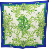 【VERSACE/ヴェルサーチ】 大判スカーフ ストール シルク100％ ブルー/グリーン/ホワイト レディース【中古】【真子質店】【GD】




【Max】