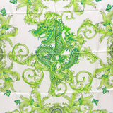 【VERSACE/ヴェルサーチ】 大判スカーフ ストール シルク100％ ブルー/グリーン/ホワイト レディース【中古】【真子質店】【GD】




【Max】