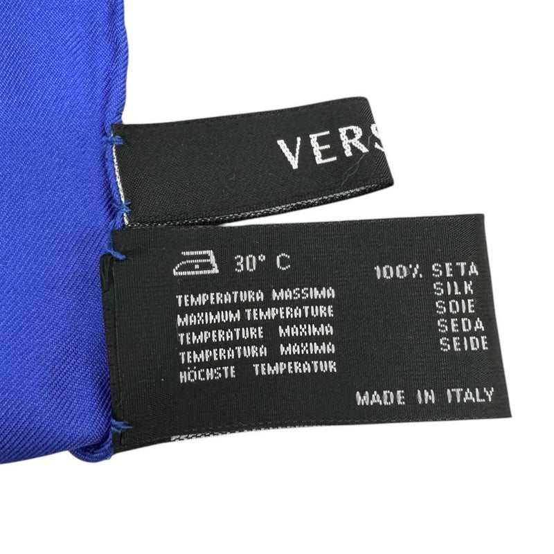 【VERSACE/ヴェルサーチ】 大判スカーフ ストール シルク100％ ブルー/グリーン/ホワイト レディース【中古】【真子質店】【GD】




【Max】