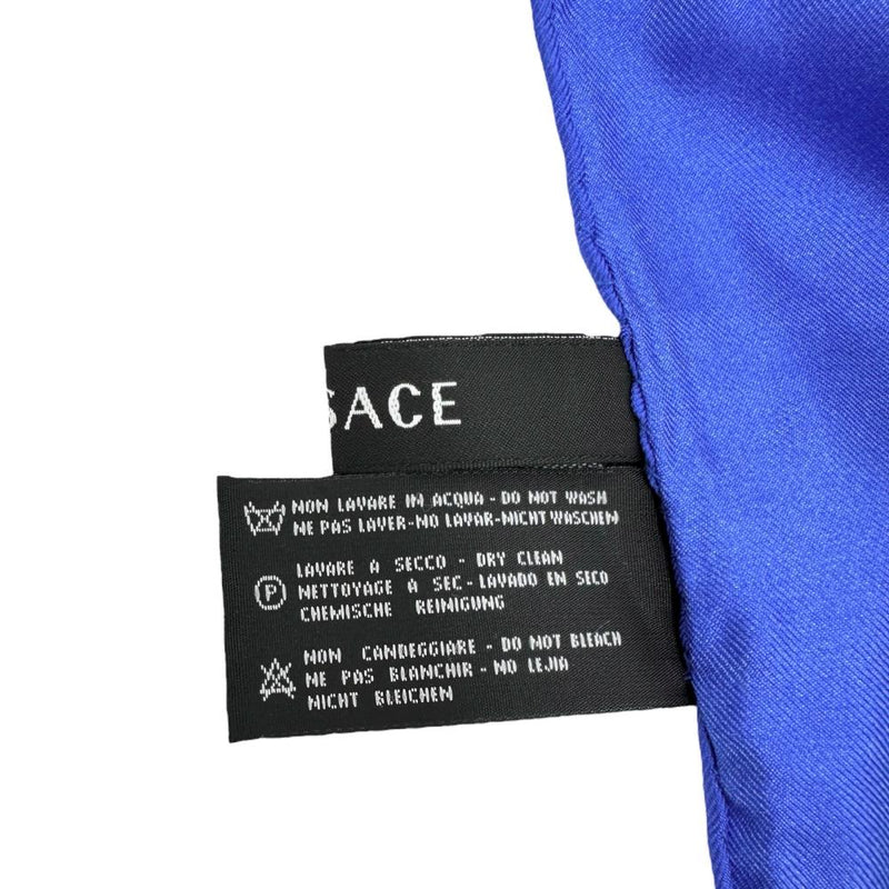 【VERSACE/ヴェルサーチ】 大判スカーフ ストール シルク100％ ブルー/グリーン/ホワイト レディース【中古】【真子質店】【GD】




【Max】