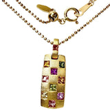 マルチカラーサファイア 0.63ct ネックレス K18ゴールド 18金 6.1g 45cm レディース
【中古】【真子質店】【NN】




【KYx】