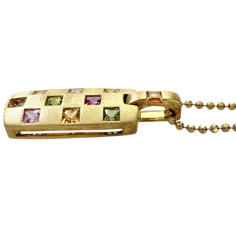マルチカラーサファイア 0.63ct ネックレス K18ゴールド 18金 6.1g 45cm レディース
【中古】【真子質店】【NN】




【KYx】