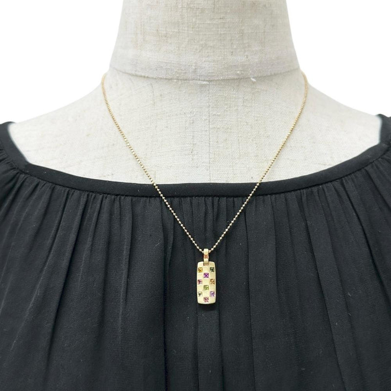 マルチカラーサファイア 0.63ct ネックレス K18ゴールド 18金 6.1g 45cm レディース
【中古】【真子質店】【NN】




【KYx】