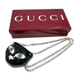 【GUCCI/グッチ】 キャット チェーンポーチ ネックレス ショルダーバッグ メタル ブラック レディース【中古】【真子質店】【BL】




【IMox】
