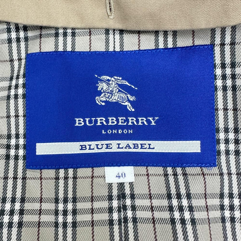 【BURBERRY BLUE LABEL/バーバリーブルーレーベル】 トレンチコート コットン100％ ベージュ レディース【中古】【真子質店】【GD】




【TMaI】