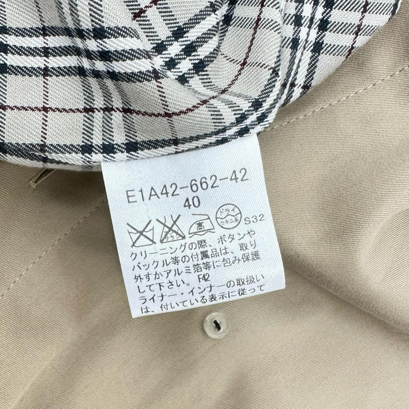 【BURBERRY BLUE LABEL/バーバリーブルーレーベル】 トレンチコート コットン100％ ベージュ レディース【中古】【真子質店】【GD】




【TMaI】