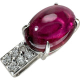 ルベライト/トルマリン 5.70ct ダイヤモンド 計0.16ct ペンダントトップ K18WGホワイトゴールド 18金 3.8g レディース
【中古】【真子質店】【NN】




【MoKT】