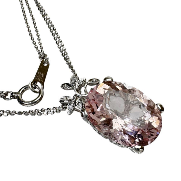 モルガナイト 7.07ct ダイヤモンド 0.27ct ネックレス K18WGホワイトゴールド 18金 6.0g 43cm レディース
【中古】【真子質店】【NN】




【IITT】