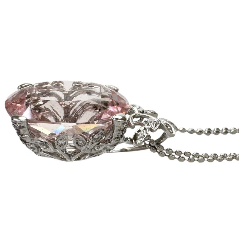 モルガナイト 7.07ct ダイヤモンド 0.27ct ネックレス K18WGホワイトゴールド 18金 6.0g 43cm レディース
【中古】【真子質店】【NN】




【IITT】