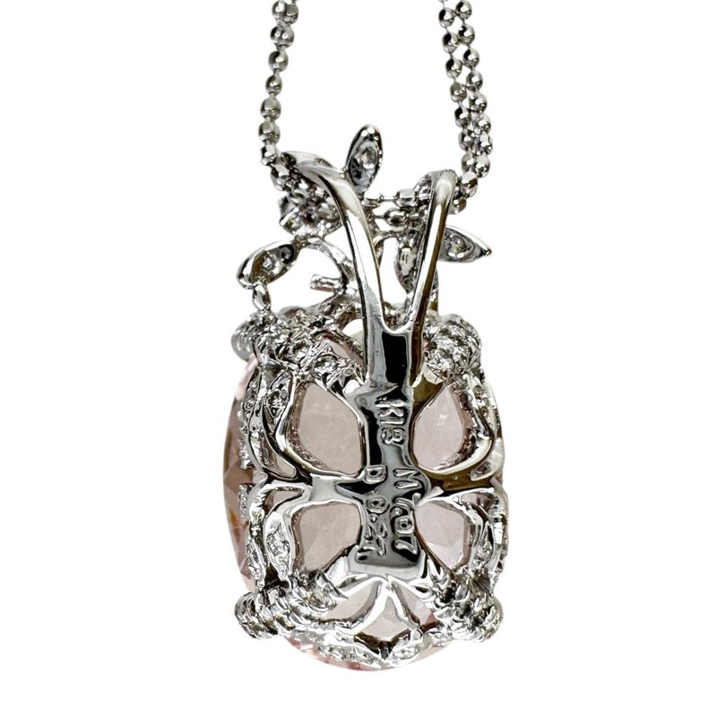 モルガナイト 7.07ct ダイヤモンド 0.27ct ネックレス K18WGホワイトゴールド 18金 6.0g 43cm レディース
【中古】【真子質店】【NN】




【IITT】