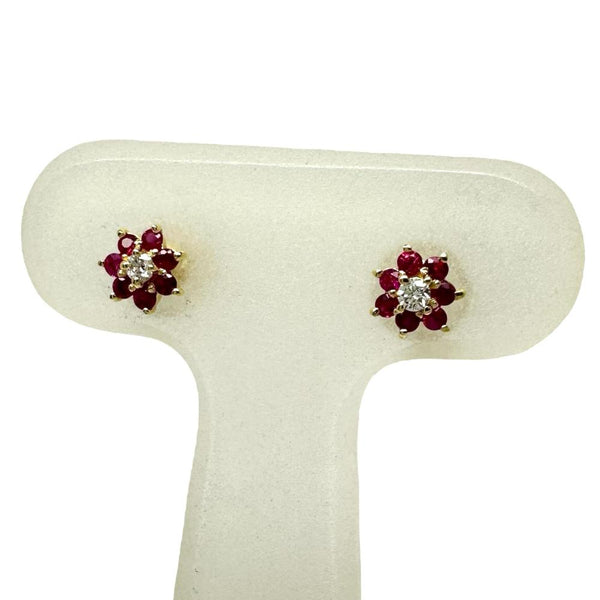 ルビー 計0.08×2ct ダイヤモンド 0.02×2ct ピアス K18ゴールド 18金 0.9g レディース
【中古】【真子質店】【NN】




【IIx】