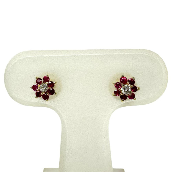 ルビー 計0.08×2ct ダイヤモンド 0.02×2ct ピアス K18ゴールド 18金 0.9g レディース
【中古】【真子質店】【NN】




【IIx】