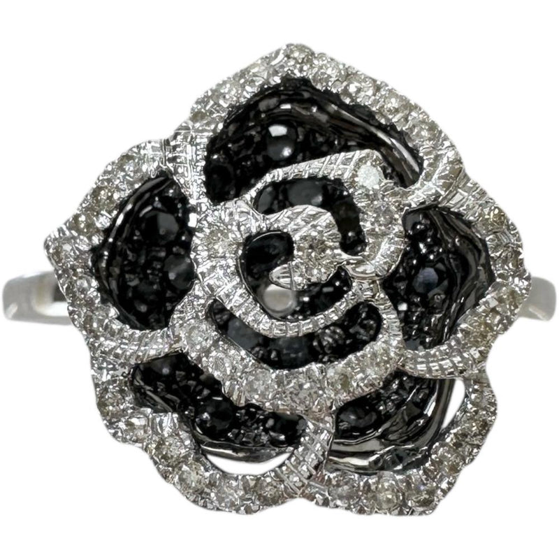 15.5号 薔薇/バラモチーフ ダイヤモンド/ブラックダイヤモンド 0.50ct リング・指輪 K18WGホワイトゴールド 18金 3.3g レディース
【中古】【真子質店】【NN】




【MoMox】