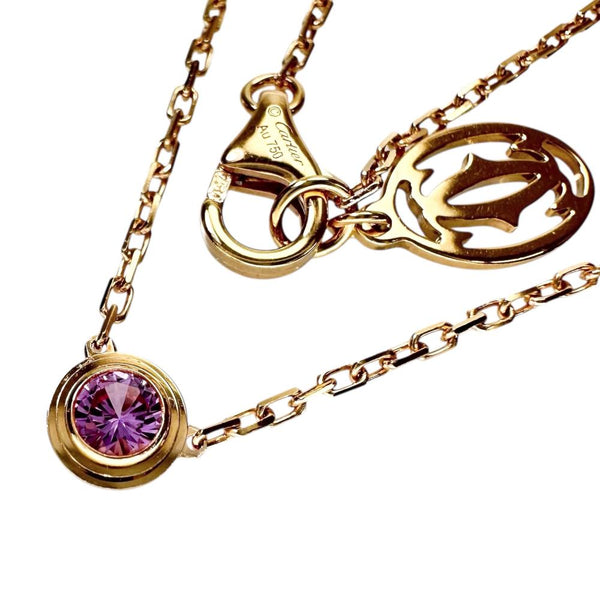 【CARTIER/カルティエ】 ダムール ピンクサファイア ネックレス K18YGイエローゴールド 18金 2.8g 41cm レディース
【中古】【真子質店】【BL】




【Mixx】