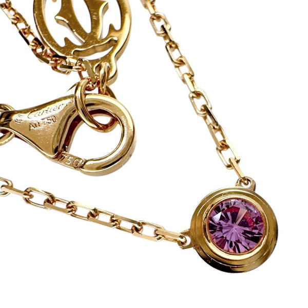 【CARTIER/カルティエ】 ダムール ピンクサファイア ネックレス K18YGイエローゴールド 18金 2.8g 41cm レディース
【中古】【真子質店】【BL】




【Mixx】