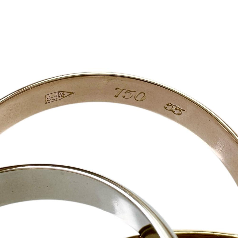 15号【CARTIER/カルティエ】 リング・指輪 トリニティ K18YGイエローゴールド 18金/K18WGホワイトゴールド 18金/K18PGピンクゴールド 8.9g 55　シリアルなし スリーカラー ユニセックス
【中古】【真子質店】【GD】




【IMaTx】