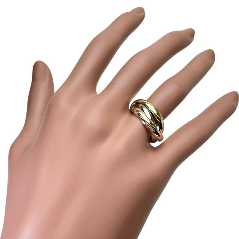 15号【CARTIER/カルティエ】 リング・指輪 トリニティ K18YGイエローゴールド 18金/K18WGホワイトゴールド 18金/K18PGピンクゴールド 8.9g 55　シリアルなし スリーカラー ユニセックス
【中古】【真子質店】【GD】




【IMaTx】