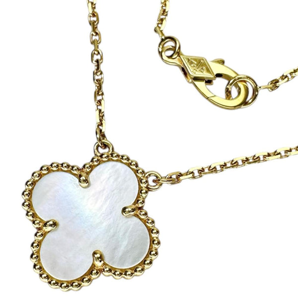 【Van Cleef & Arpels/ヴァンクリーフ＆アーペル】 ホワイトシェル ネックレス ヴィンテージアルハンブラ K18ゴールド 18金 5.1g 42cm レディース
【中古】【真子質店】【GD】




【TSKx】