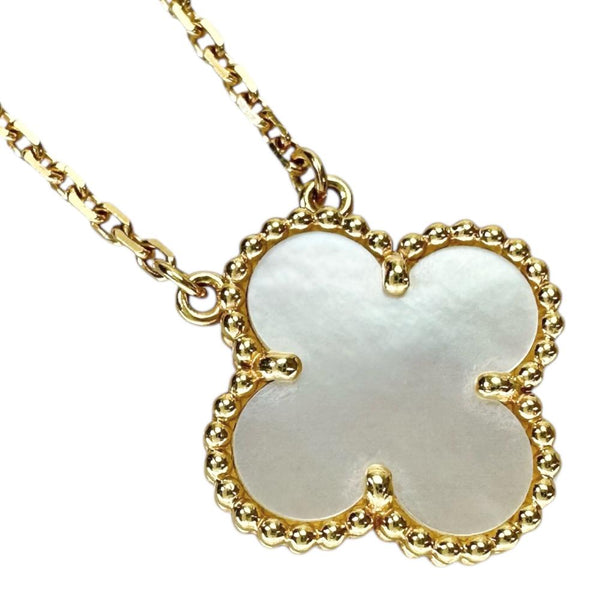 【Van Cleef & Arpels/ヴァンクリーフ＆アーペル】 ホワイトシェル ネックレス ヴィンテージアルハンブラ K18ゴールド 18金 5.1g 42cm レディース
【中古】【真子質店】【GD】




【TSKx】