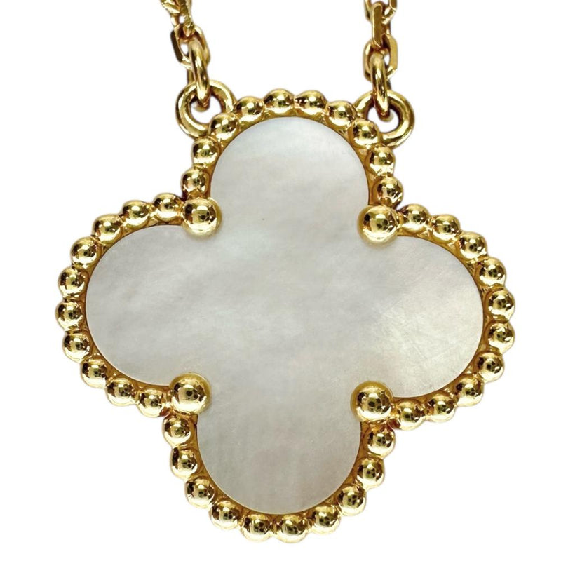 【Van Cleef & Arpels/ヴァンクリーフ＆アーペル】 ホワイトシェル ネックレス ヴィンテージアルハンブラ K18ゴールド 18金 5.1g 42cm レディース
【中古】【真子質店】【GD】




【TSKx】