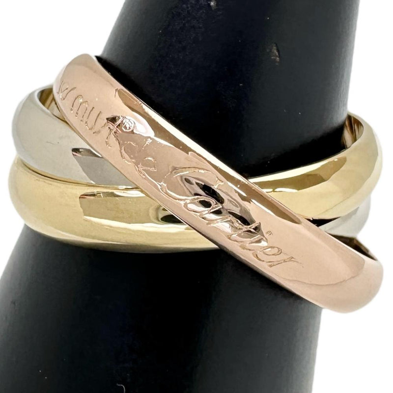 16.5号【CARTIER/カルティエ】 リング・指輪 トリニティ K18ゴールド 18金/YG/WG/PG 9.1g 57　シリアルなし スリーカラー ユニセックス
【中古】【真子質店】【GD】




【IMaSK】