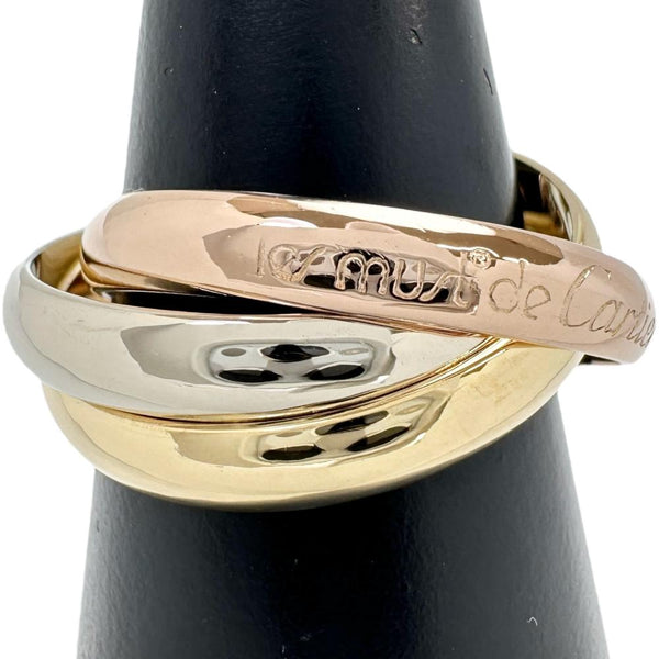 16.5号【CARTIER/カルティエ】 リング・指輪 トリニティ K18ゴールド 18金/YG/WG/PG 9.1g 57　シリアルなし スリーカラー ユニセックス
【中古】【真子質店】【GD】




【IMaSK】
