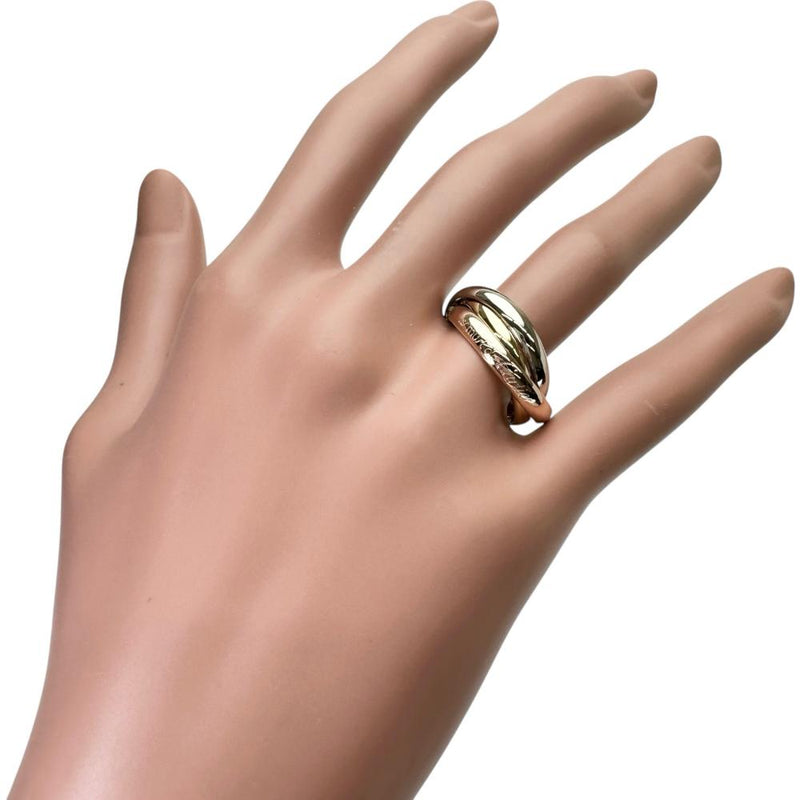 16.5号【CARTIER/カルティエ】 リング・指輪 トリニティ K18ゴールド 18金/YG/WG/PG 9.1g 57　シリアルなし スリーカラー ユニセックス
【中古】【真子質店】【GD】




【IMaSK】