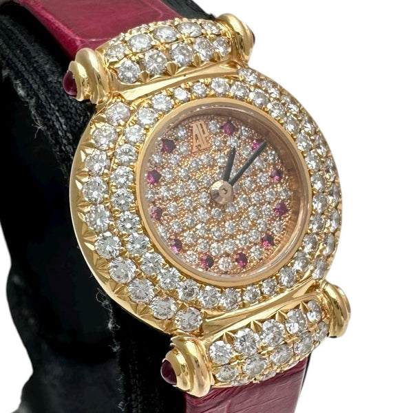 【AUDEMARS PIGUET/オーデマ・ピゲ】 クラシック ダイヤ/ルビー入り 腕時計 K18YGイエローゴールド/レザー クオーツ シャンパン文字盤/ピンク革 レディース
【中古】【真子質店】【BL】




【MoIxx】