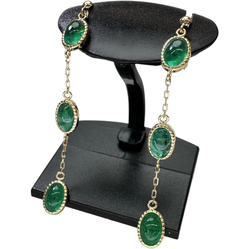 カボションエメラルド 計3.07ct ピアス K18ゴールド 18金 1.4g レディース
【中古】【真子質店】【NN】




【MaMoY】